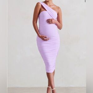 Club L London maternity midi dress